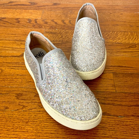 Sofft Glitter Slip-On Sneakers - Picture 1 of 5